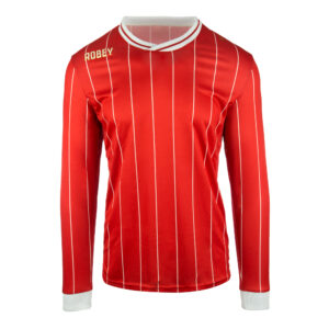 Robey Pinestripe shirt rood